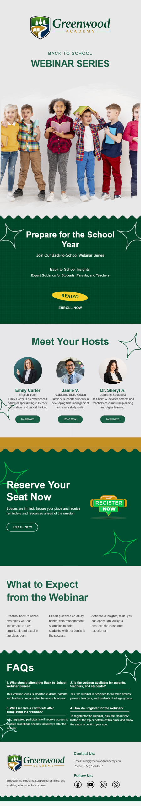MJML Email Template #02 - Complete View