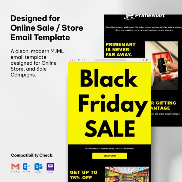 MJML Email Template #04