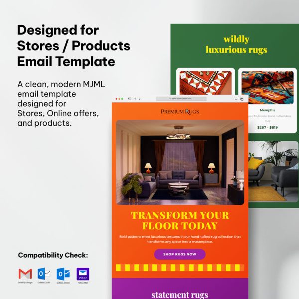 MJML Email Template #06